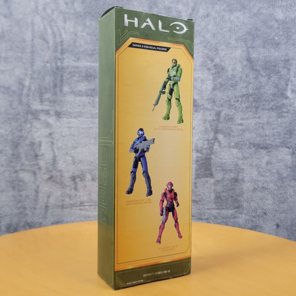 Halo Action Figure Master Chief with Commando Rifle Xbox infinite NIB - Picture 7 of 11